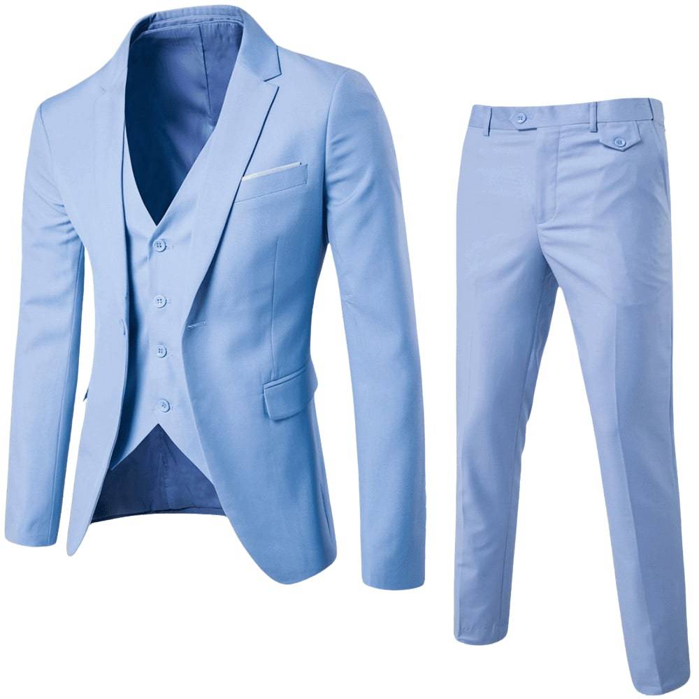 Men's Slim Fit Spring Business Suit Set