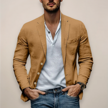 Casual Linen Men's Summer Jacket