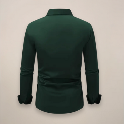 Men's Long Sleeve Shirt Classic Collar