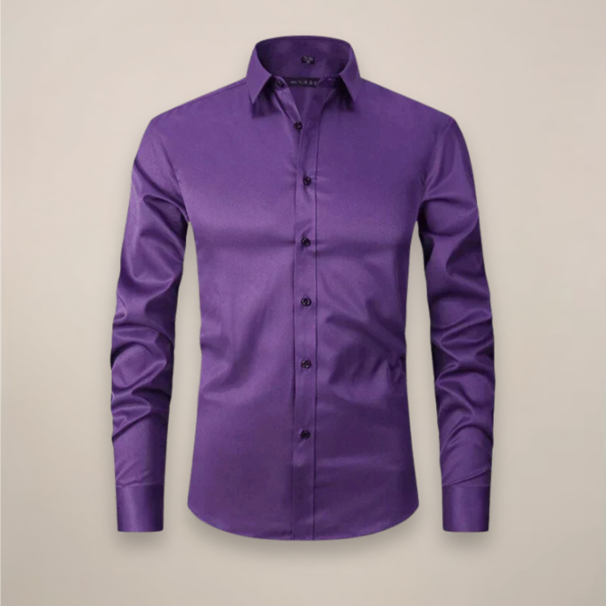 Classic Men's Lightweight White Dress Shirt