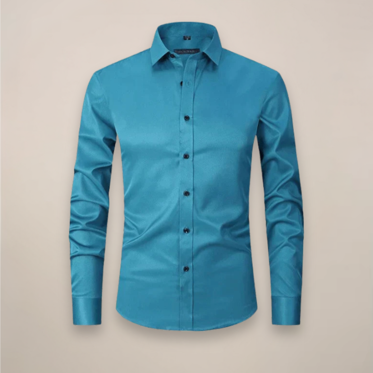 Classic Men's Lightweight White Dress Shirt