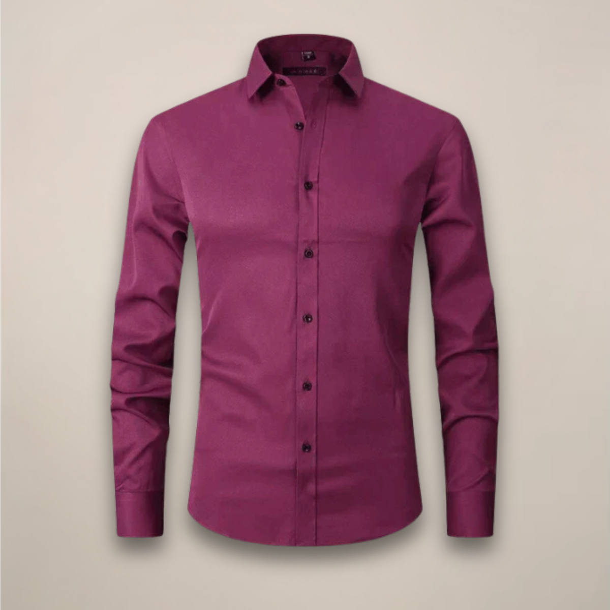 Classic Men's Lightweight White Dress Shirt