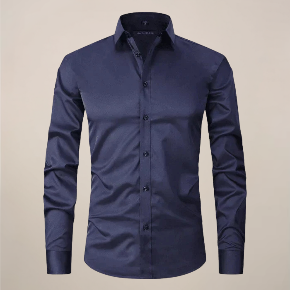 Classic Men's Lightweight White Dress Shirt