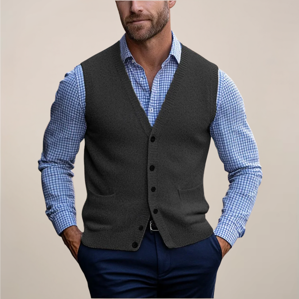 Men's Lightweight Summer Waistcoat