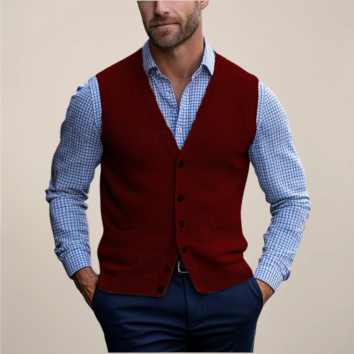 Men's Lightweight Summer Waistcoat