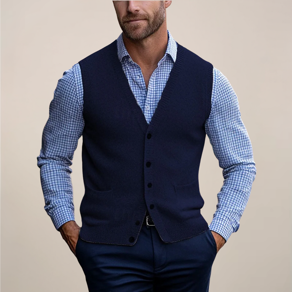 Men's Lightweight Summer Waistcoat