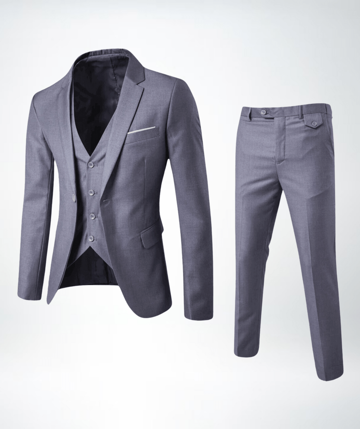 Classic Men's 3 Piece Tailored Suit Set