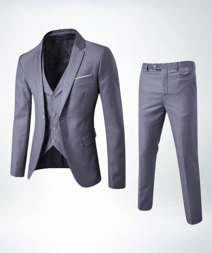 Classic Men's 3 Piece Tailored Suit Set