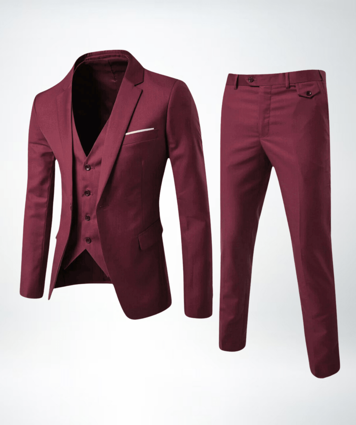 Classic Men's 3 Piece Tailored Suit Set