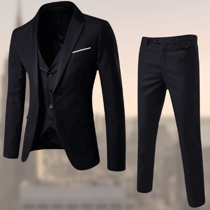 Classic Men's 3 Piece Tailored Suit Set