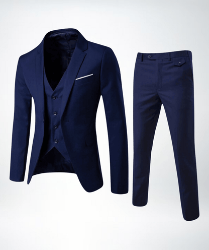 Classic Men's 3 Piece Tailored Suit Set - VibreMode