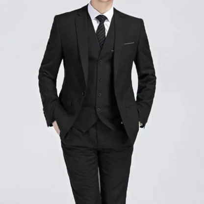 Stylish Men's Spring 3 Piece Classic Suit