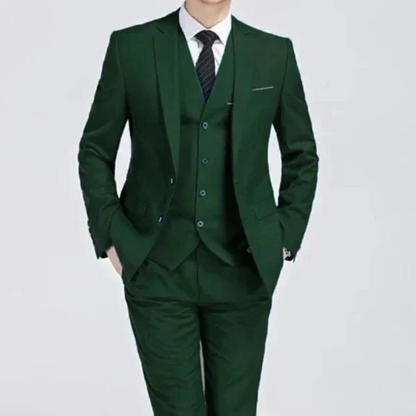 Stylish Men's Spring 3 Piece Classic Suit