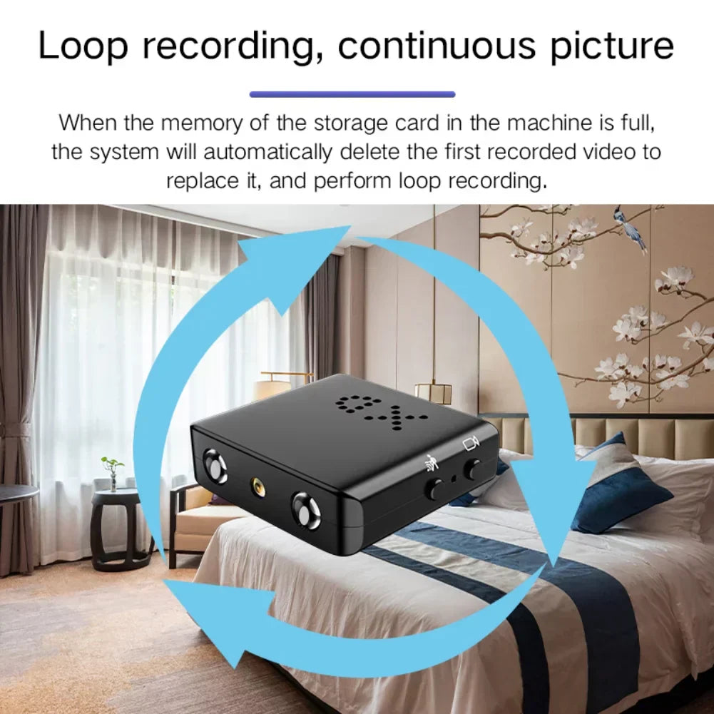 Wifi Mini Security Camera Night Vision Audio