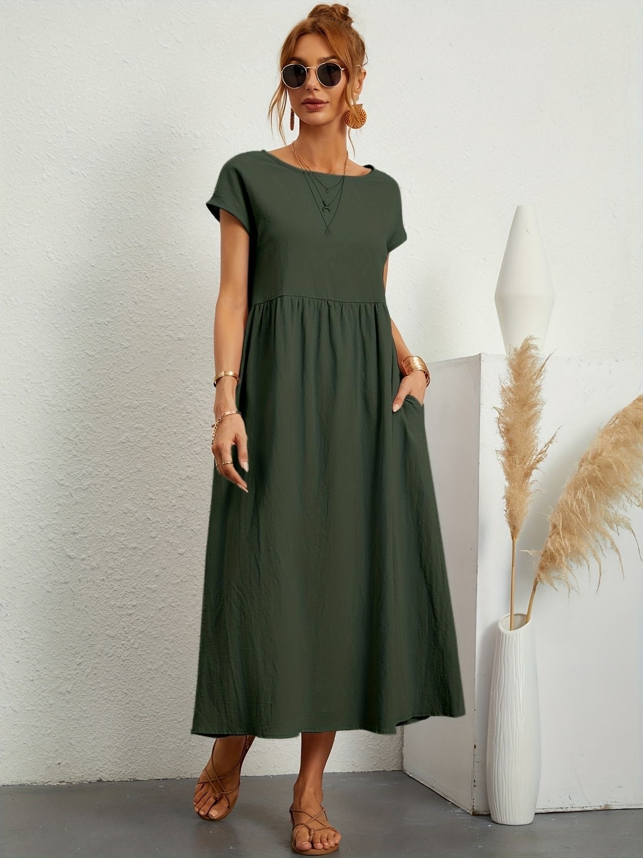 Beautiful Summer Casual Dress - VibreMode