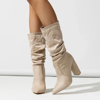 Women's Slouchy Mid Calf Boots