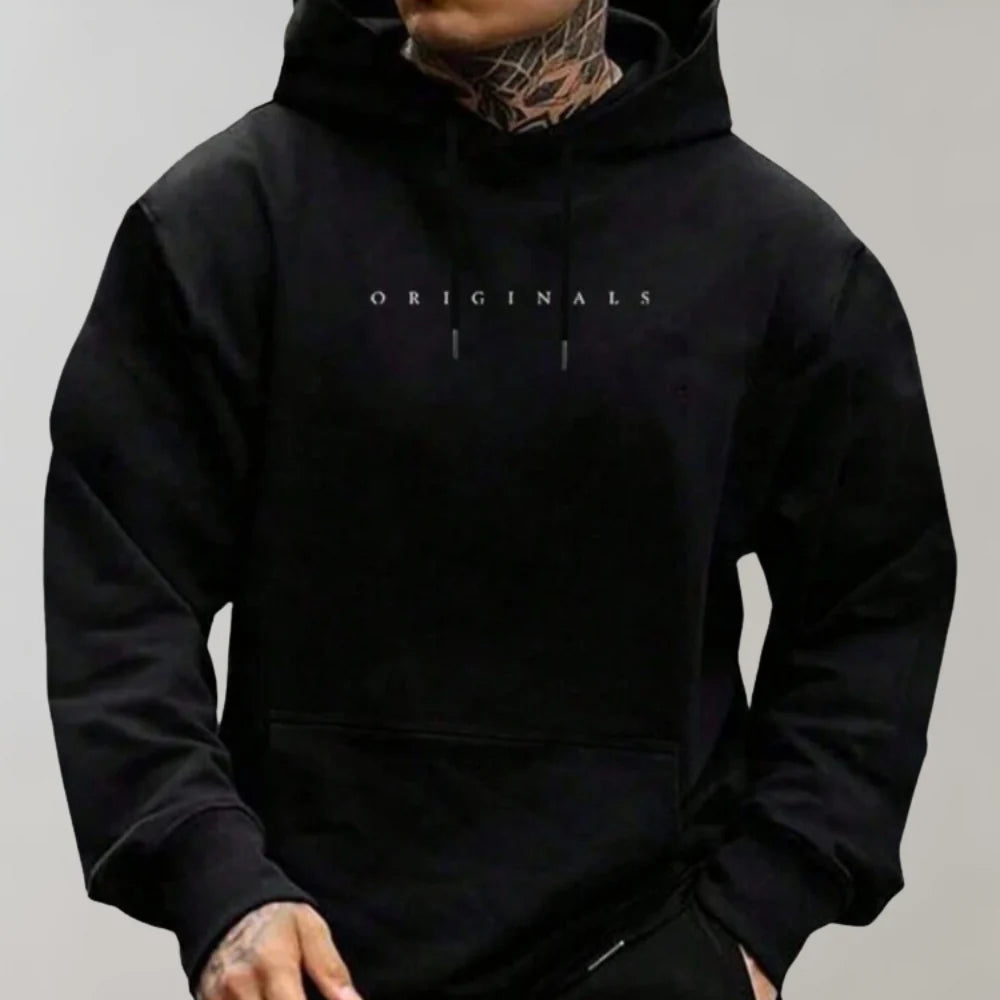 Men's Hooded Sweatshirt with Hood