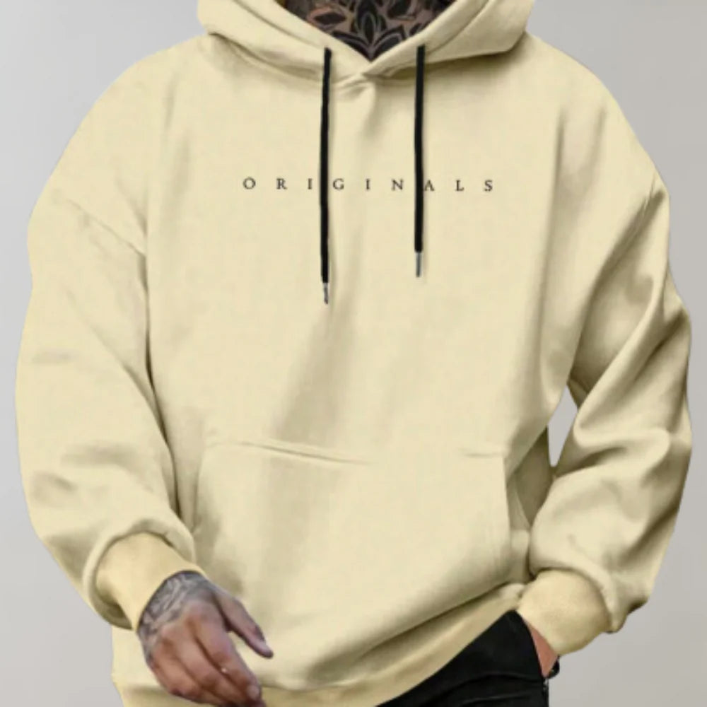 Men's Hooded Sweatshirt with Hood - VibreMode