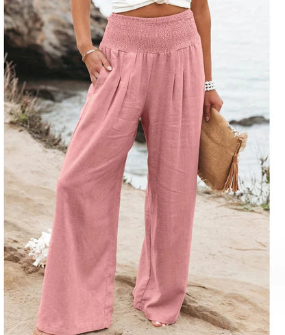 Women's Stretch Palazzo Pants