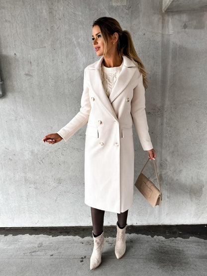 Women's Long Coat Elegant Fit