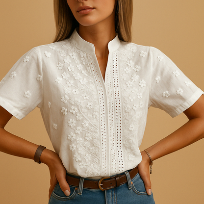 Women's White Blouse