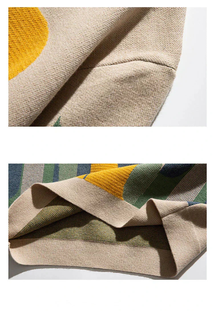 Women's Cat Sweater Moonlit Pattern