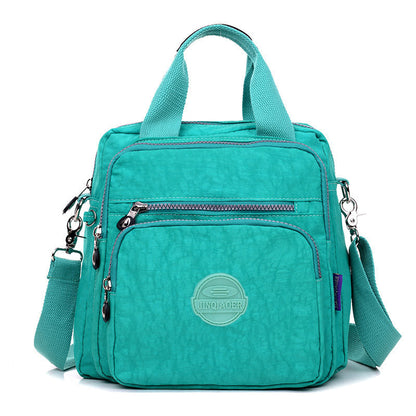 Waterproof Crossbody Bag Nylon Versatile Black