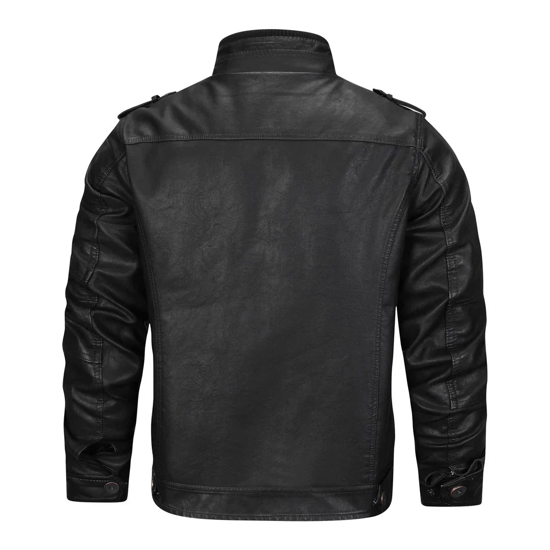 Men's Leather Jacket Black