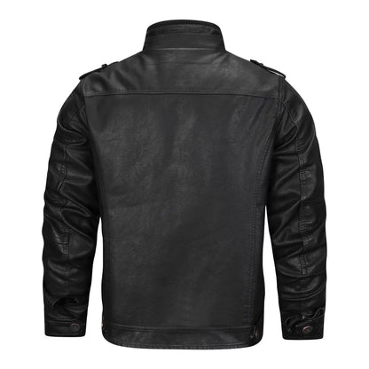 Men's Leather Jacket Black