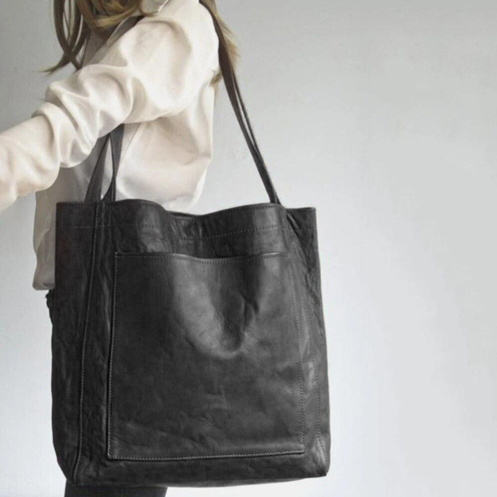 Luxury Genuine Leather Tote Bag
