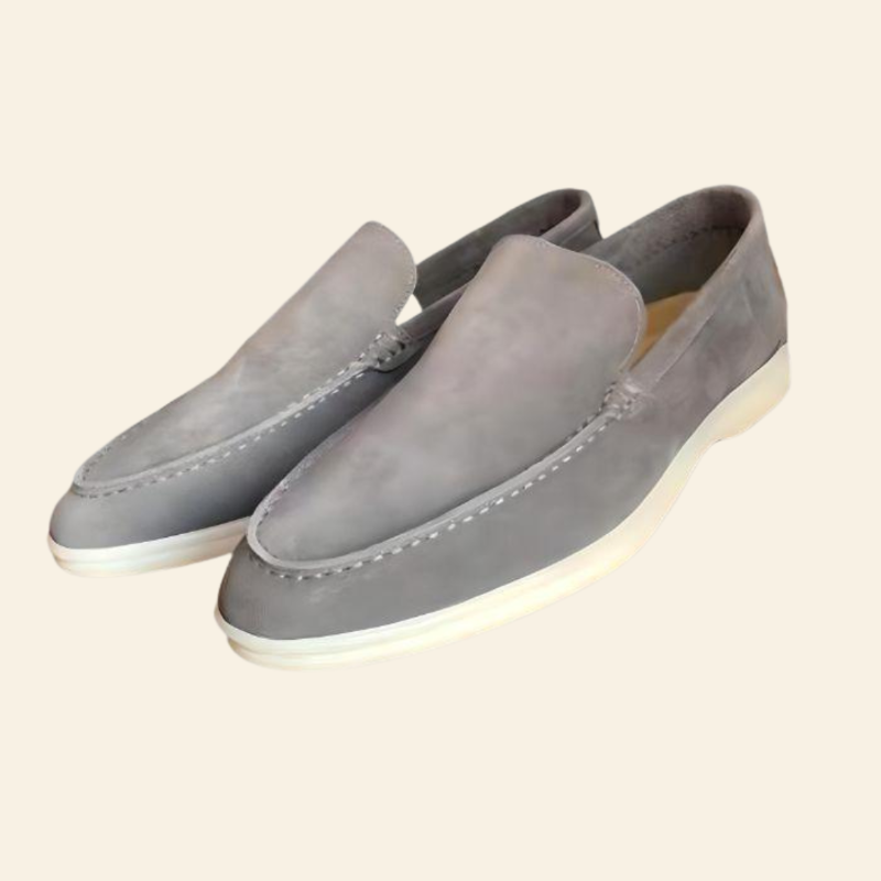 Men's Suede Loafers Brown