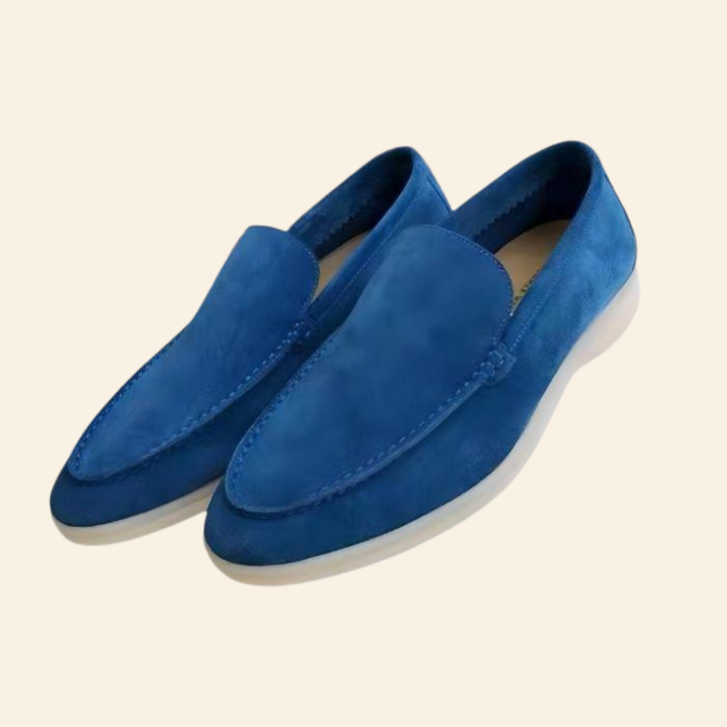Men's Suede Loafers Brown