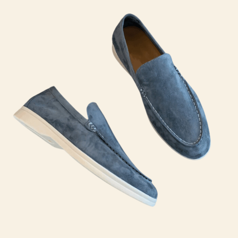 Men's Suede Loafers Brown