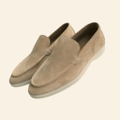 Men's Suede Loafers Brown