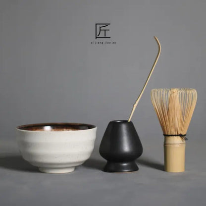 Traditional Matcha Gift Set Green Tea Ceramic Bowl