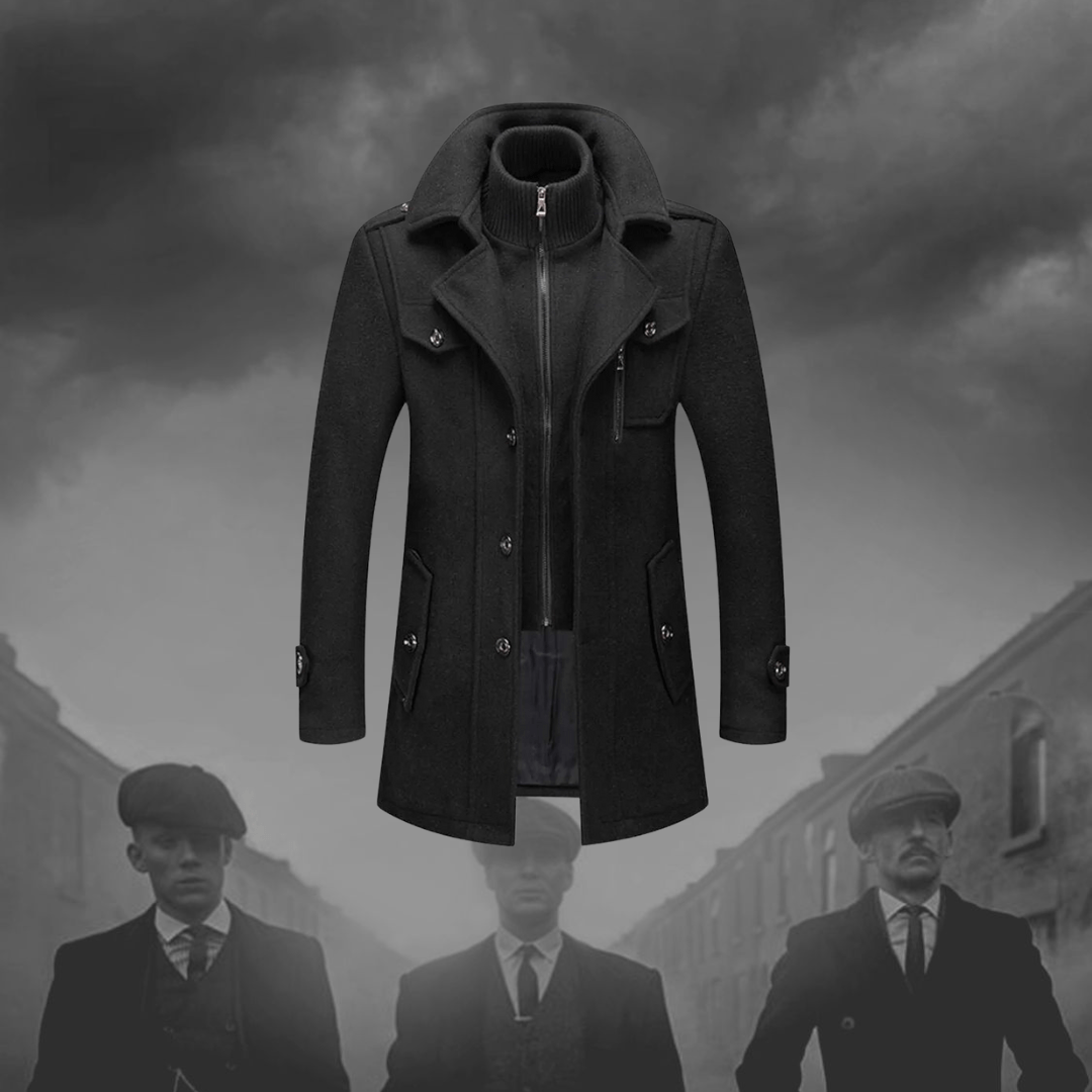 Stylish Men's Winter Overcoat