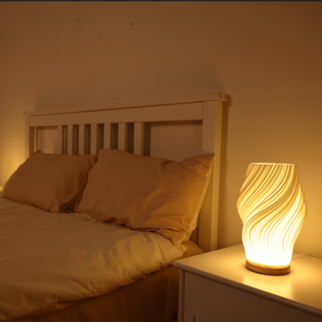 Modern Swirl Led Table Lamp