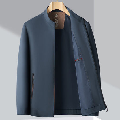 Men's Smart Casual Jacket Rayon Blend Tailored Fit