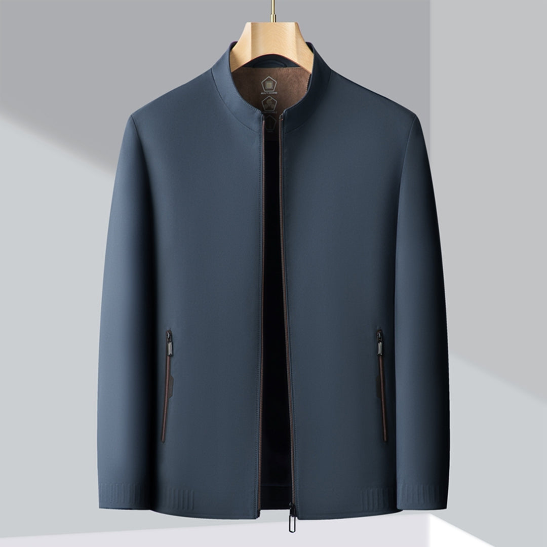 Men's Smart Casual Jacket Rayon Blend Tailored Fit