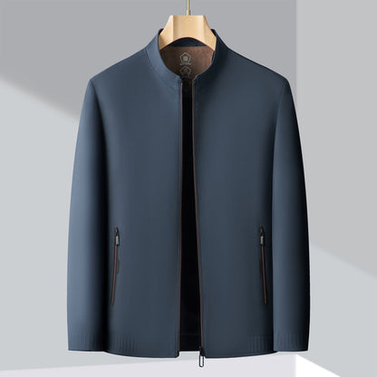 Men's Smart Casual Jacket Rayon Blend Tailored Fit