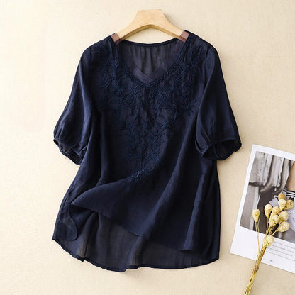 Fresh Floral Casual Button Shirt