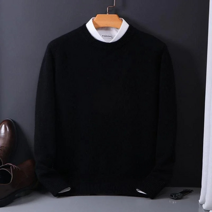 Men's Long Sleeve Pullover Sweater - VibreMode