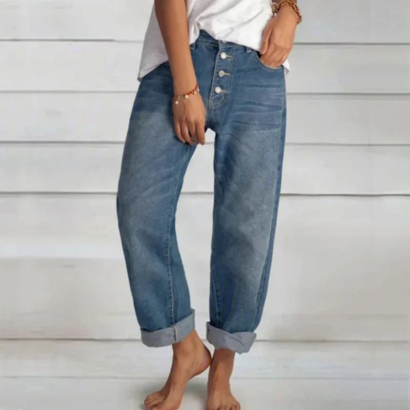 Comfortable Women's Loose Fit Spring Jeans