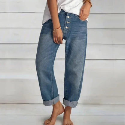 Comfortable Women's Loose Fit Spring Jeans