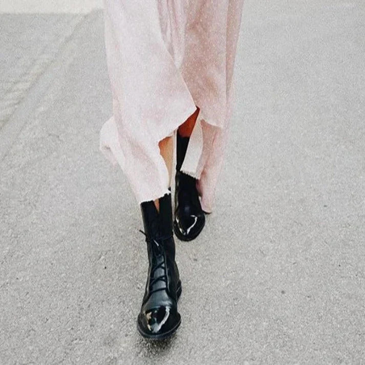 Classic Retro Ankle Boots