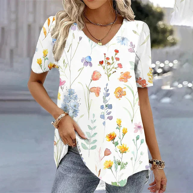 Classic Ladies Breton Style Tee Shirt - VibreMode
