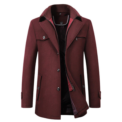 Luxury Double Breasted Winter Coat