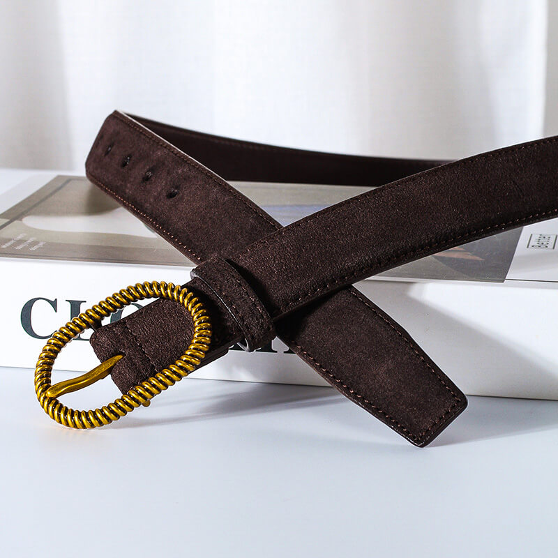 Soft Leather Waist Belt