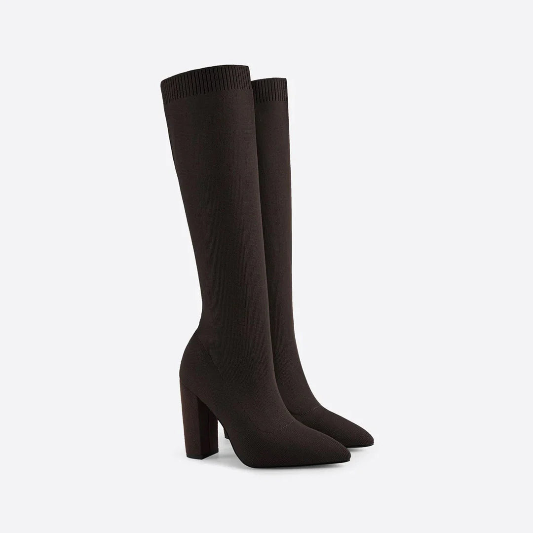 Women's Knee High Stretch Boots