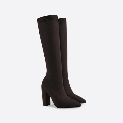 Women's Knee High Stretch Boots